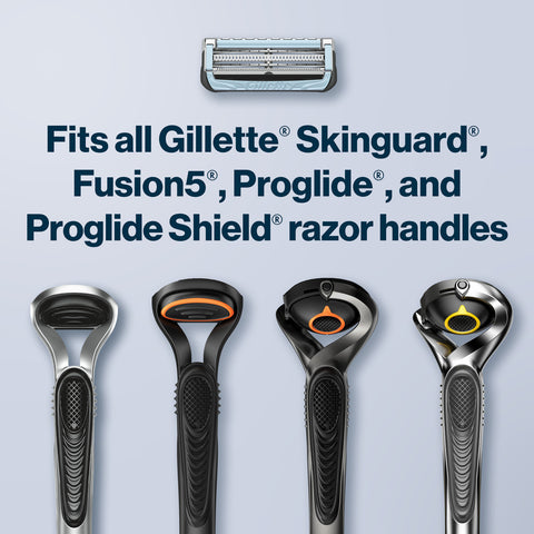 SkinGuard Razor Blades, 4 Blade Refills
