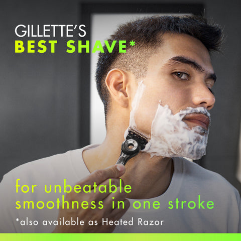 GilletteLabs with Exfoliating Bar Razor (1 Handle + 2 Cartridges)