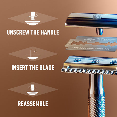 King C. Gillette Double Edge Safety Razor Refill Blades (10 Count)